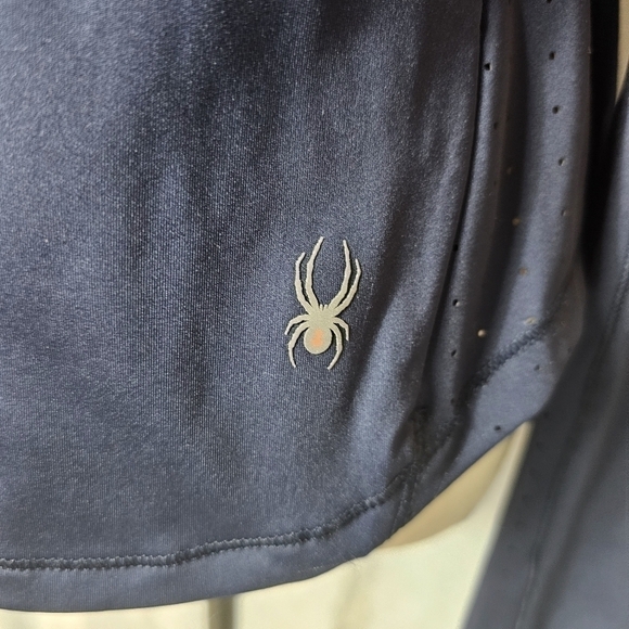 🆕Spyder Active Womens Full Zip Navy Track Jacket NWT $88 Size Small - Picture 14 of 14